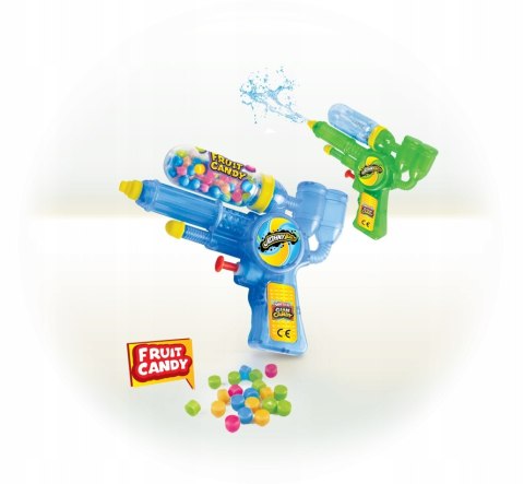 Cukierki zabawka pistolet na wodę Water Gun Candy 12szt