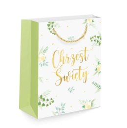 Torebki na prezenty 15x20cm Chrzest 12szt. | 127704