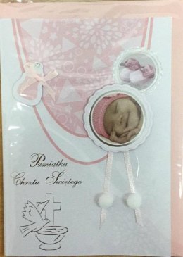 Karnet chrzest B6 Premium + koperta