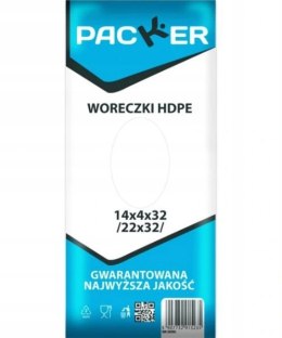 Woreczki torebki HDPE 26 x35 packer - 700 szt