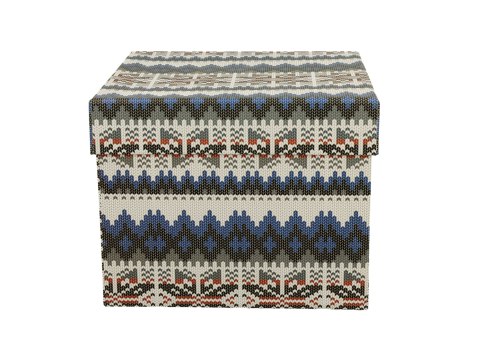 Filiżanki ze spodkami 280ml komplet 2szt. SWETEREK NIEBIESKI