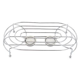 Podstawka z podgrzewaczem Tadar 29x15x5,5cm owalny 2 świeczki