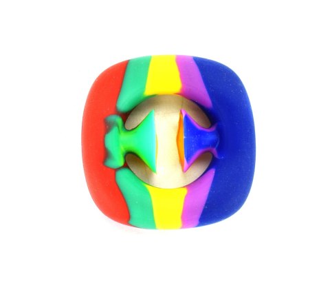 Gniotek antystresowy tęcza 36szt. | H004