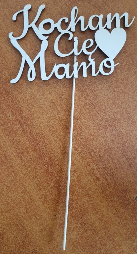 Napis na piku 5szt Kocham Cię Mamo