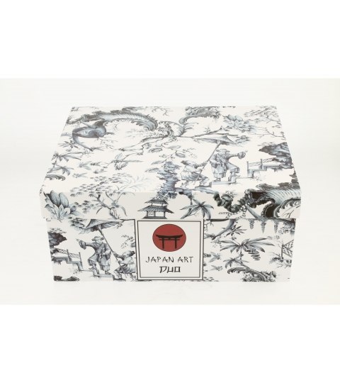 Komplet filiżanek ze spodkami 280ml ORIENT BLUE