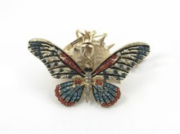 Przywieszka do torebki breloczek do kluczy - motyl | 139-0742