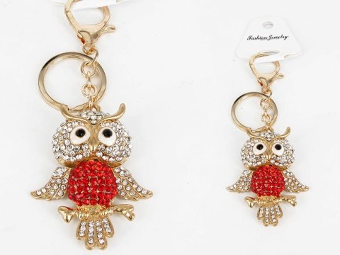 Przywieszka do torebki breloczek do kluczy - sowa | 139-0343