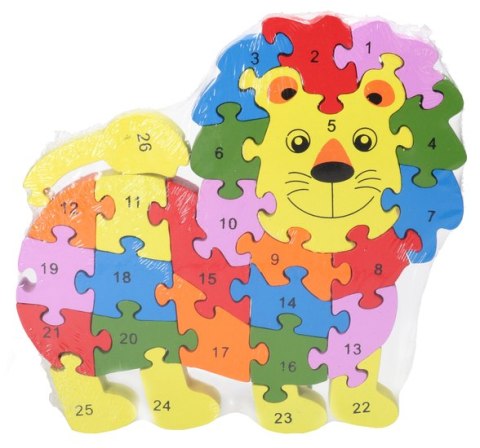 Układanka drewniana puzzle Z9587