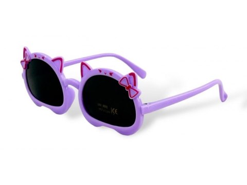 Okulary przeciwsłoneczne dziecięce+filtr UV KOTKI 750786