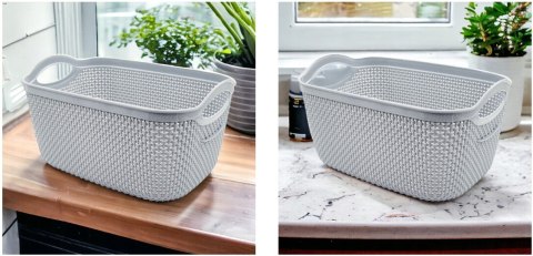 Koszyk plastikowy 13l PEARL 4255 szary