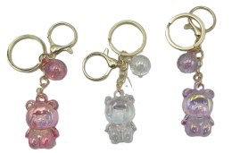 Brelok 12szt przezroczysty MIŚ