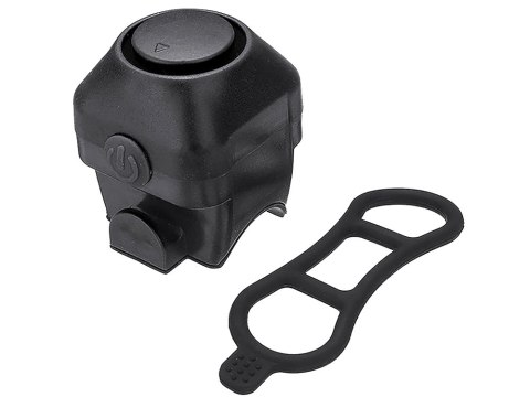 Dzwonek rowerowy klakson elektroniczny głośny 130 db syrena na rower alarm 14398_CZ