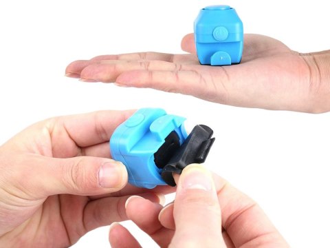 Dzwonek rowerowy klakson elektroniczny głośny 130 db syrena na rower alarm 14398_N