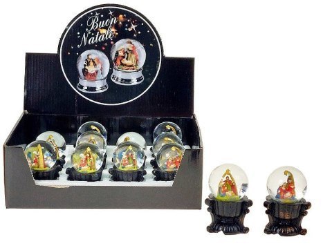 Kula śnieżna szopka 8 x 4cm
