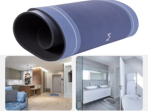 Mata łazienkowa szybkoschnąca dywanik chłonny antypoślizgowy do łazienki wc 27166