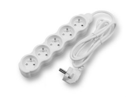 Przedłużacz 3 m / 5 gniazdek z uziemieniem - p5gu3m