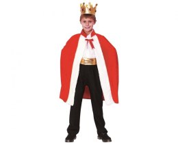 Zestaw dla dzieci Peleryna Króla (peleryna, korona) rozm.110/120 cm