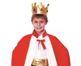 Zestaw dla dzieci Peleryna Króla (peleryna, korona) rozm.110/120 cm