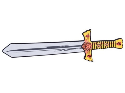 Zestaw dla rycerza piankowa tarcza miecz piankowy godło lew ZA5316