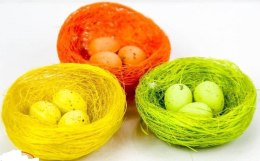 Dekoracja wielkanocna gniazdka a`3 szt 5329 Wie-0236