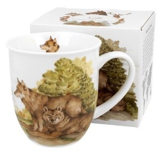 Kubek 400 ml Świat Zwierząt WILKI