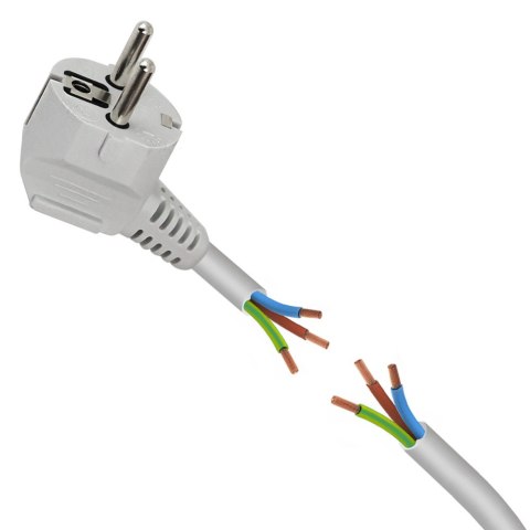 Przedłużacz listwa zasilająca 3 gniazdka z włącznikiem 1.5m czarna ELK210W