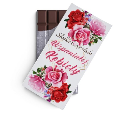 Czekolada mleczna "Słodka Czekolada Wspaniałej Kobiety"