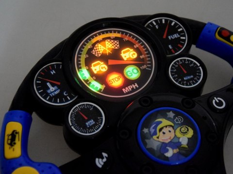 Interaktywna kierownica dźwięk wibracja ZA3900 NI