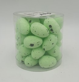Jajka w kloszu 2,5cm jasno zielone 36 szt Wie-0293