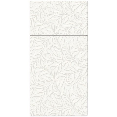 Kieszonki do sztućców 40cm x 40cm 16szt. BIAŁE SDP102600