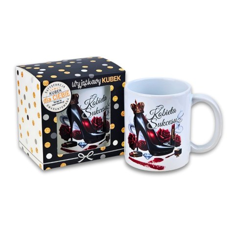Kubek KOBIETA SUKCESU SZPILKA 3309-K3