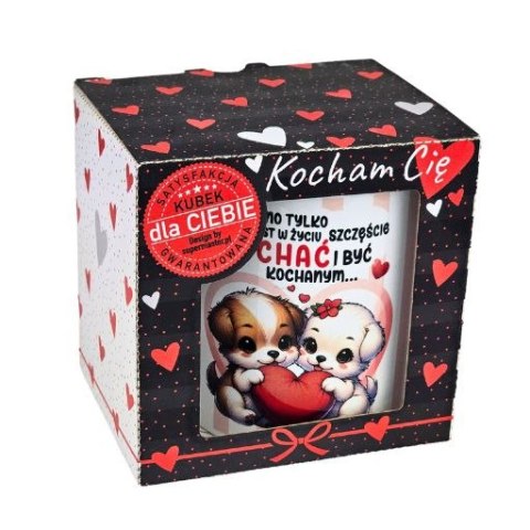 Kubek ceramiczny JEDNO JEST W ŻYCIU SZCZĘŚCIE.....3309-WAL3B