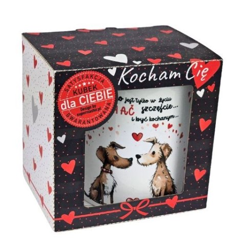 Kubek ceramiczny JEDNO JEST W ŻYCIU SZCZĘŚCIE.....3309-WAL6