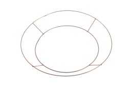 Obręcz - metalowa baza florystyczna 25,5cm⌀ x 2mm. 23CAN7511-02