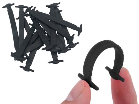 Sznurówki silikonowe do butów bez wiązania 16szt