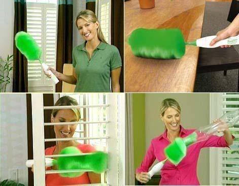 Elektryczna szczotka do kurzu obrotowa zmiotka