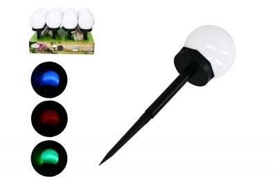 Kula solarna led 10 x 10 x 34cm multikolor