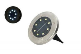 Lampka solarna 8 led śr.11,5