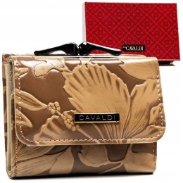 Portfel damski skóra + PU PX32-DSF Camel