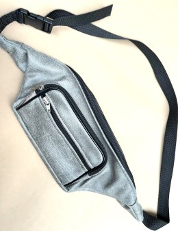 Saszetka nerka 40cm 4,1 srebrna