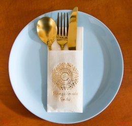 Serwetka 20szt. Komunia 32 x 38cm Kie-Mandala