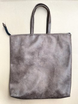 Torba brązowa 14,5cm z zamkiem i kieszonką 3.1