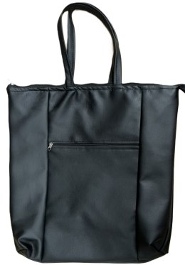 Torba czarna 14,5cm z zamkiem i kieszonką 3.4