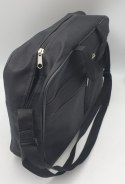 Torba na laptopa z materiału 40 x 28cm czarna