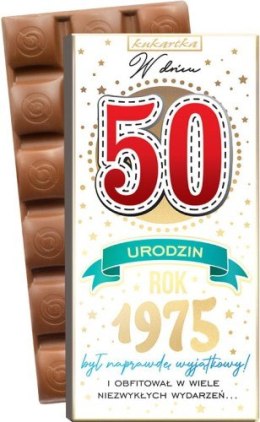 Czekolada Urodziny 50 (cyfry, roczniki) 425