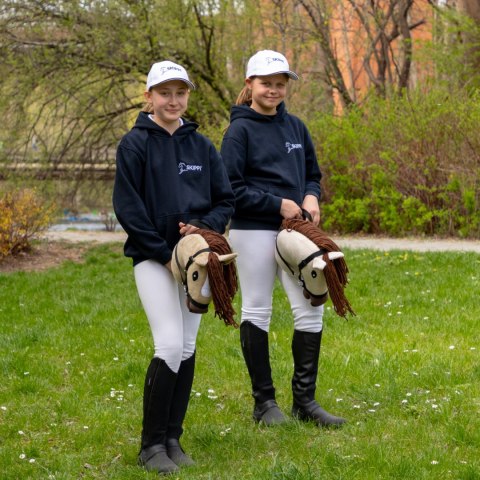 Hobby Horse Skippi Karmel A3 - kantar i wodze w zestawie - beżowy