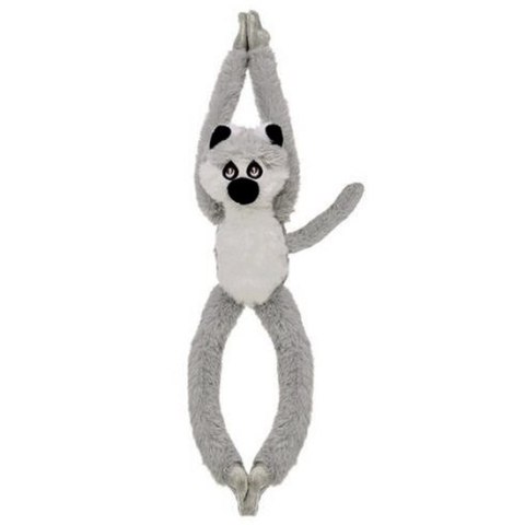 Maskotka lemur wiszący z rzepami 45cm ZA5658