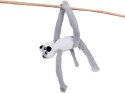 Maskotka lemur wiszący z rzepami 45cm ZA5658