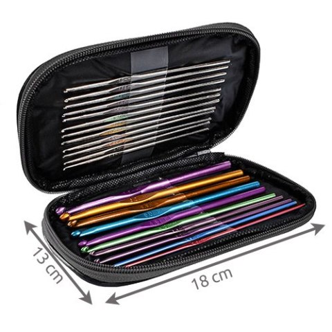 Zestaw szydełek 50 szt.