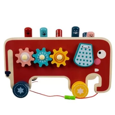 Słoń drewniany- wbijak Kruzzel 20349